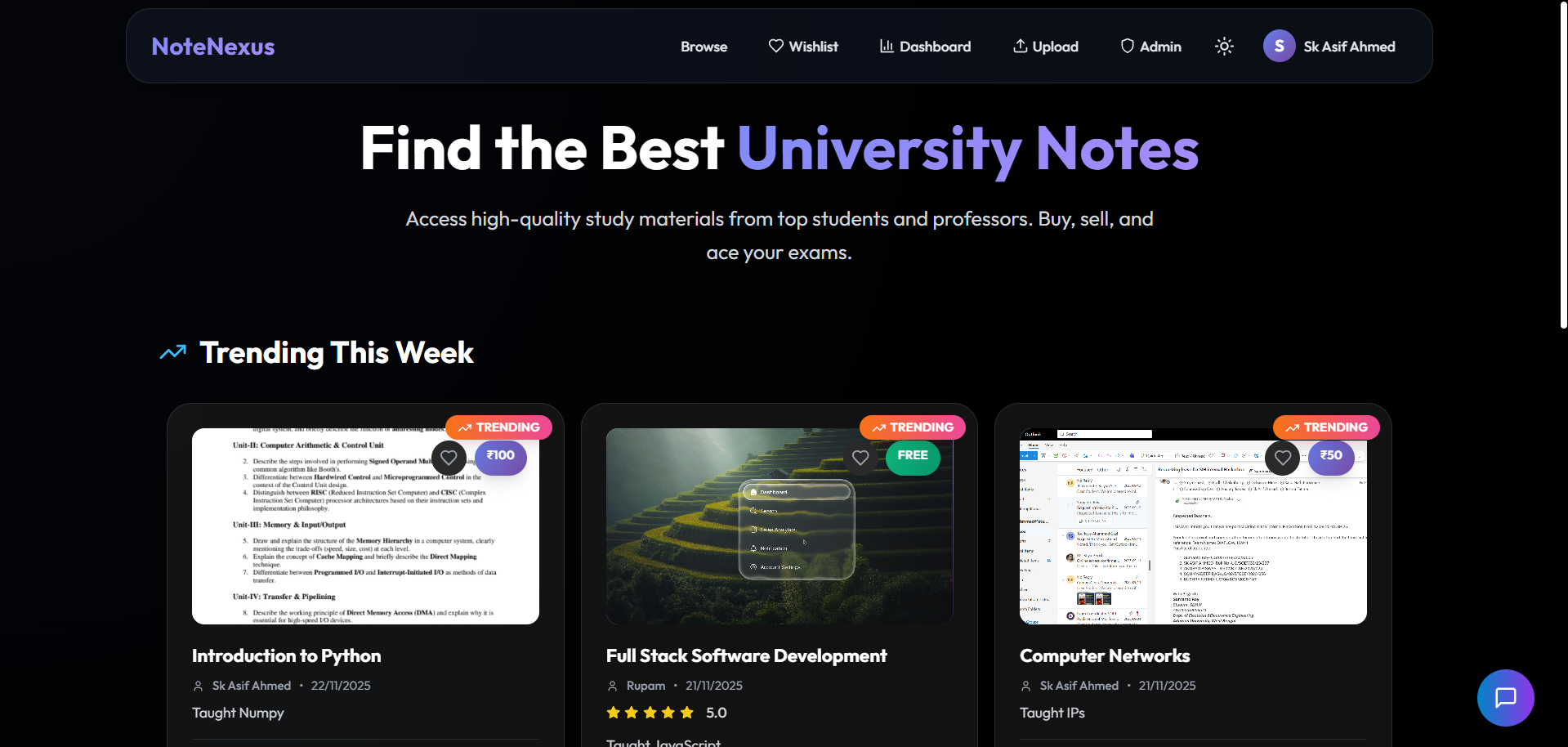 NoteNexus – Premium Study Marketplace thumbnail